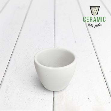 Oval Ceramic Pot Small