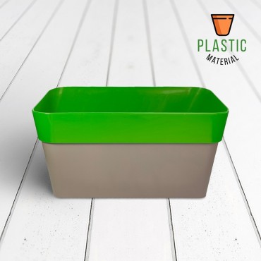 Rectangle Planter Green