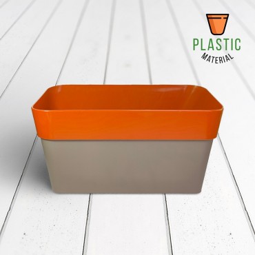 Rectangle Planter Orange